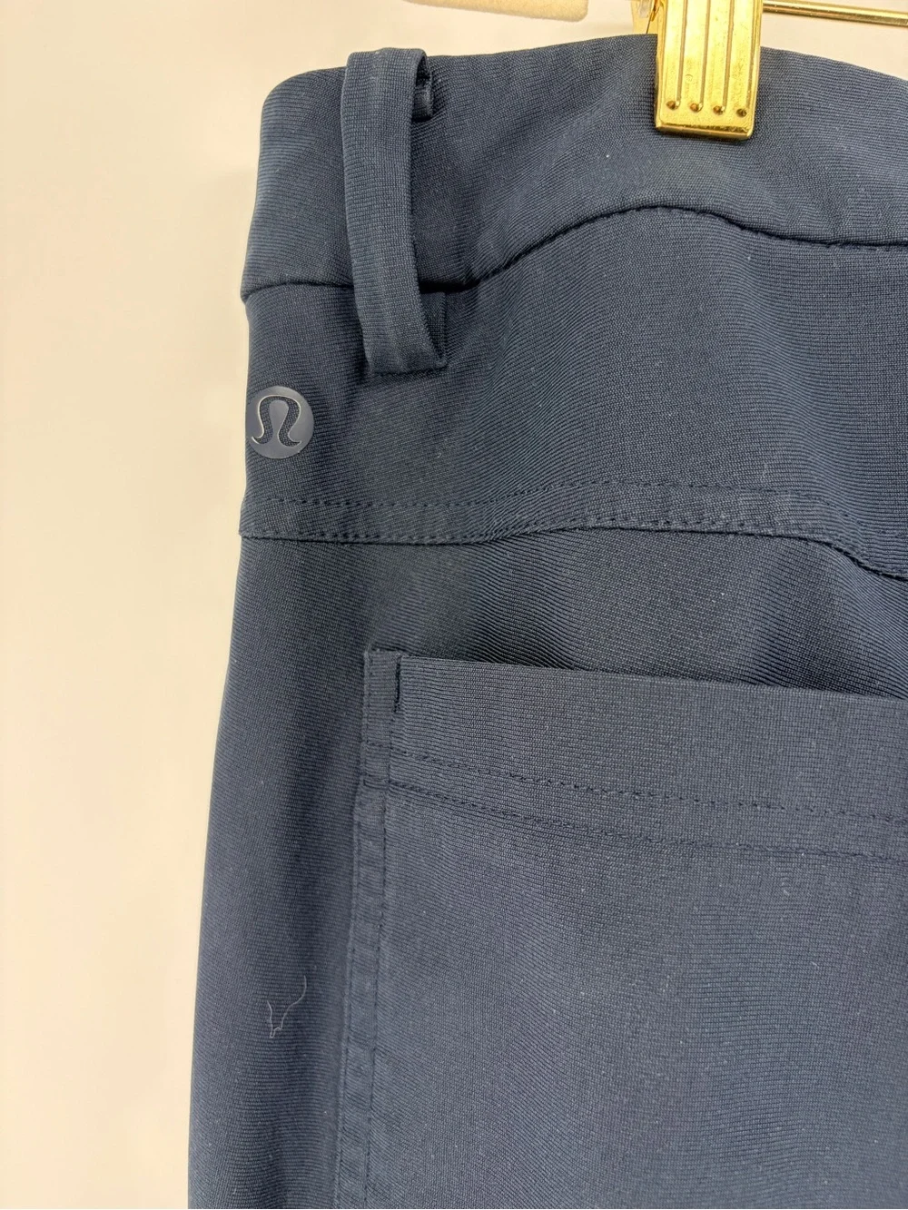Lululemon ABC Pants Men's Navy Stretch Casual Pants Sz 36x33 **